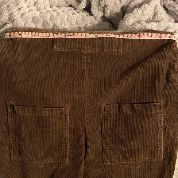 Lucy & Yak Brown Corduroy Overalls/Dungarees - Picture 8 of 14